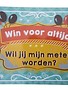 Minimou Minimou Sticker 'Wil Jij Mijn Meter Worden'?