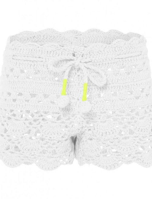 Sunuva swimwear Sunuva Short Crochet White