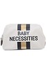 Childhome Childhome Baby Necessities Toilettas  - Eru Strepen Zwart/Goud