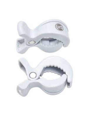 Lodger Lodger Swaddle Clips  White