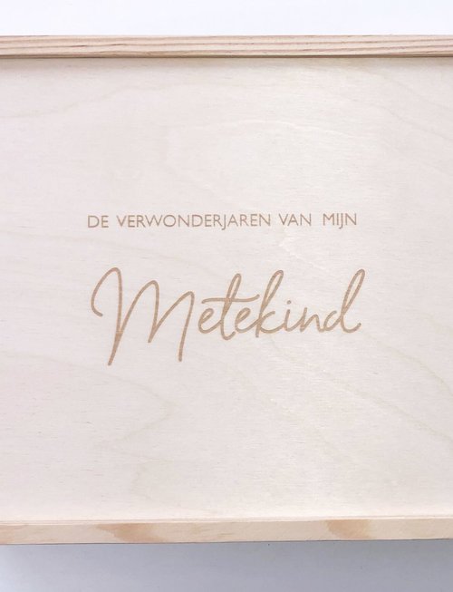 Minimou Minimou Memory Box 'De Wonderjaren van mijn Metekind'