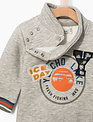 IKKS IKKS Sweater Grijs Met Patches