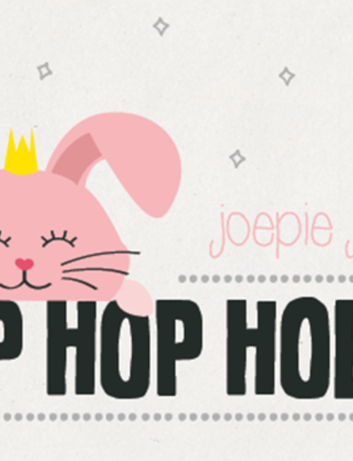 Leuke Kaartjes Leuke Kaartjes "Joepie Jarig! Hop Hop Hoera"