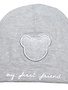 First First Muts 'My First Friend' Teddy Bear Grey/Grey