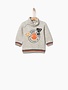 IKKS IKKS Sweater Grijs Met Patches