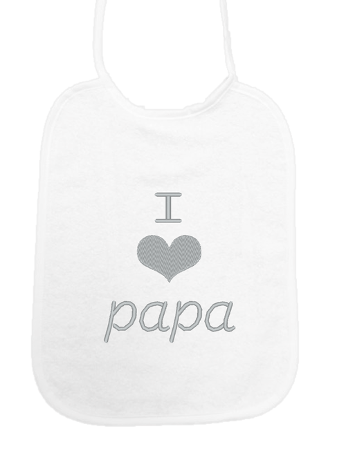 Little Me Little Me Slab "I Love Papa"