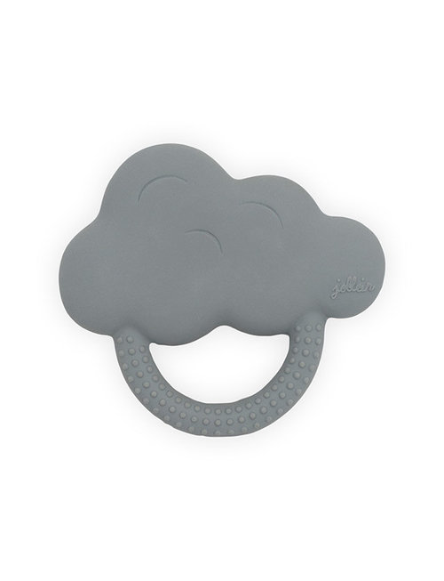 Jollein Jollein Bijtring Rubber Cloud Stormy Grey