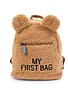 Childhome Childhome Kinderrugzak My First Bag - Teddy Bruin