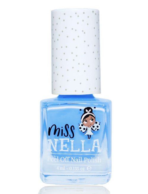 Miss Nella Miss Nella Nagellak 'Peel Off' Blue Bell