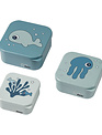 Done by Deer Done by Deer  Snack Box Seafriends Set 3Pcs  Blue