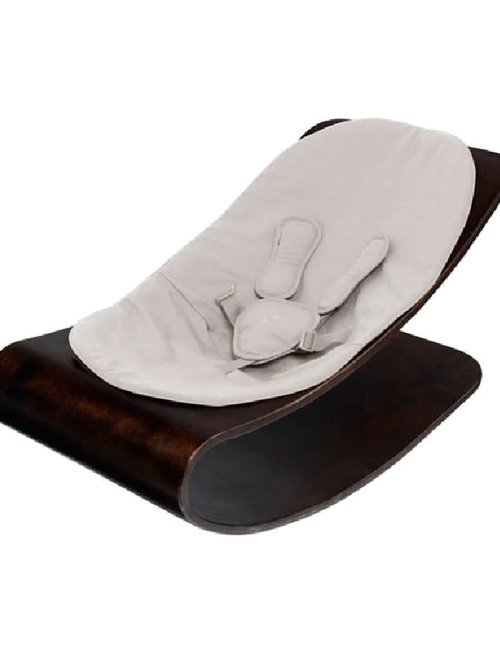 Bloom Bloom Coco Baby Lounger Stylewood Cappuccino Met Bekleding Forest Grey Organic