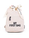 Childhome Childhome Kinderrugzak My First Bag - Teddy Ecru