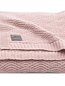 Jollein Jollein Deken Wieg River Knit Pale Pink 75x100 cm