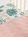 Jollein Jollein Deken Wieg River Knit Pale Pink 75x100 cm