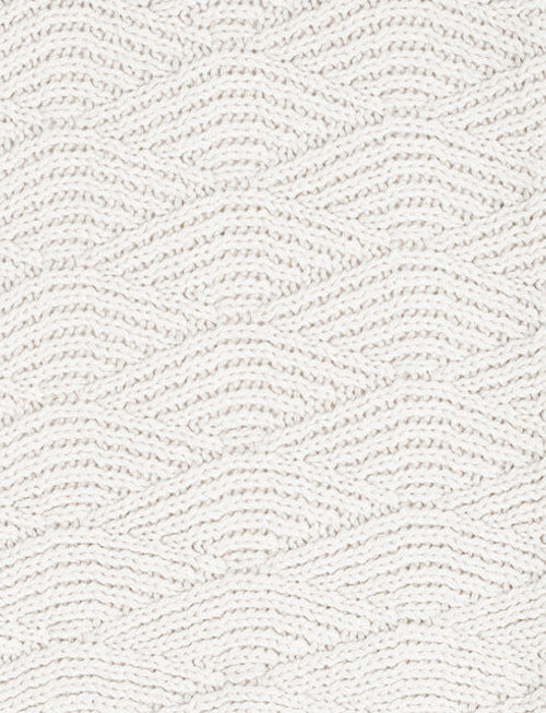 Jollein Jollein Deken Wieg River Knit Cream White 75x100 cm