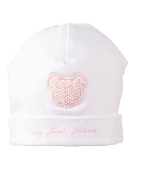 First First Muts 'My First Friend' Teddy Bear White/Pink