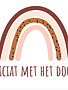 Minimou Minimou Wenskaart ' Proficiat Met Het Doopsel'