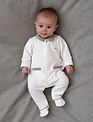 First First Combi Orso Jersey Teddybear White/ Grey