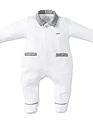 First First Combi Orso Jersey Teddybear White/ Grey