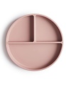 Mushie Mushie Silicone Suction Plate Blush