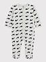 Petit Bateau Petit Bateau Pyjama Met Walvis Blauw Medieval