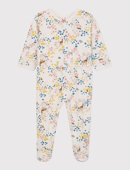 Petit Bateau Petit Bateau Pyjama met bloemenprint