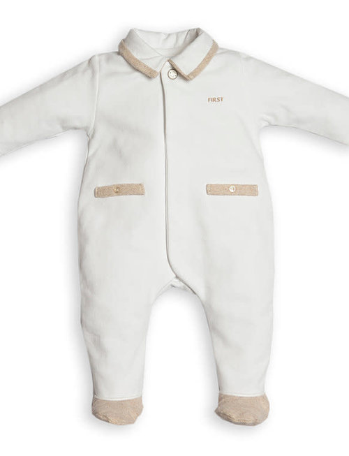 First First Combi Teddy Bear Backside White/Beige