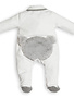 First First Combi Teddy Bear Backside White/Grey