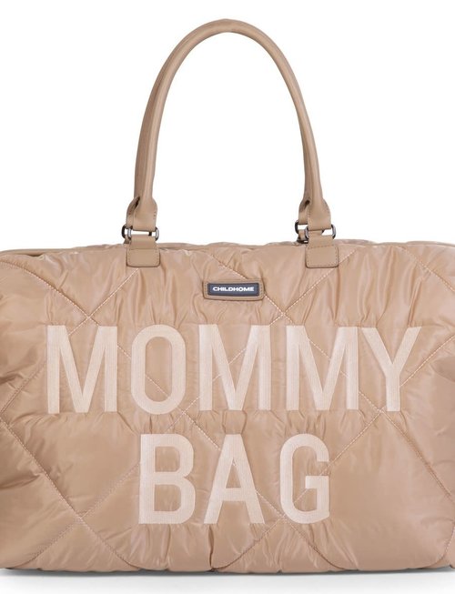Childhome Childhome Mommy Bag Verzorgingstas  - Gewatteerd Beige