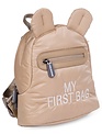 Childhome Childhome Kinderrugzak My First Bag - Gewatteerd  Beige