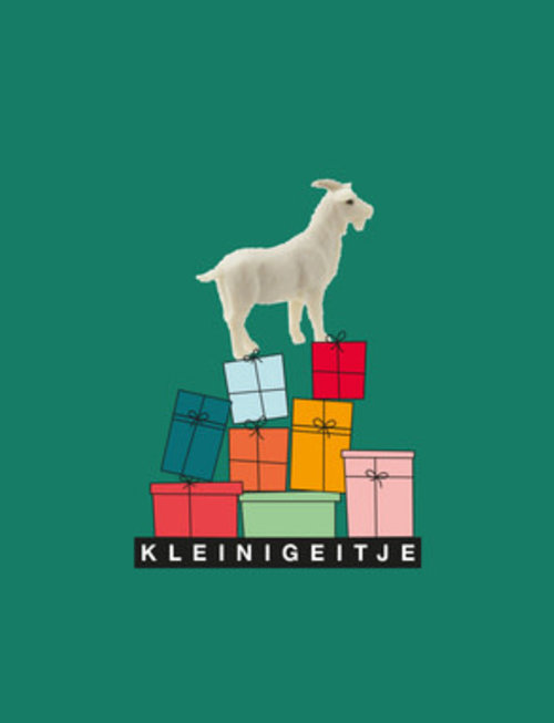 Leuke Kaartjes Leuke Kaartjes Met Geluksbrenger Geitje " Kleinigeitje"