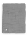 Jollein Jollein Deken Wieg Wrinkled Storm Grey 75x100 cm