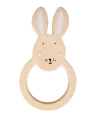 Trixie Trixie Natuurlijk Rubber Rond Bijtring - Mrs. Rabbit