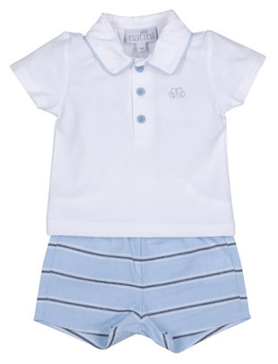 Natini Natini Pyjama White/Blue