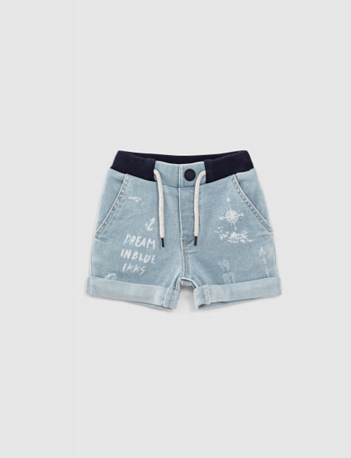 IKKS IKKS Jeansshort 'Biarritz Dream' Faded Blue