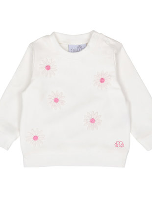 Natini Natini Sweater Flower Offwhite