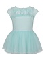 Lapin House Lapin House Jurk Mint Met Tulle En Strik