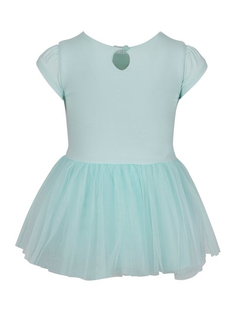 Lapin House Lapin House Jurk Mint Met Tulle En Strik