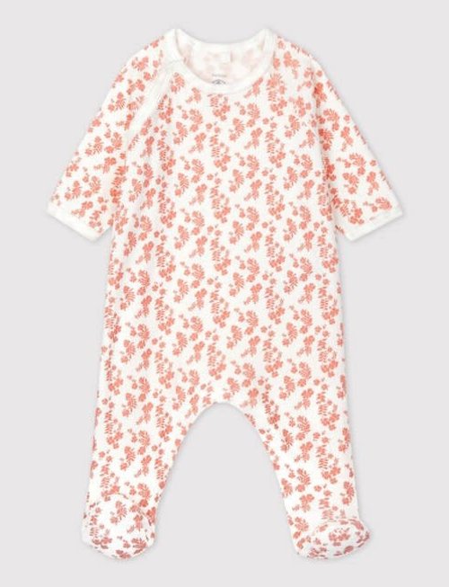 Petit Bateau Petit Bateau Pyjama Met Bloemenprint