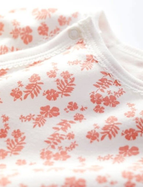 Petit Bateau Petit Bateau Pyjama Met Bloemenprint