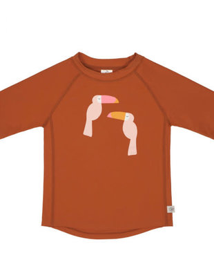 Lässig Lässig T-shirt UV-Bescherming Rust/Toucan