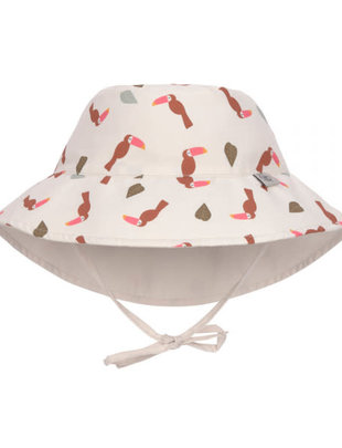 Lässig Lässig Sun Protection Bucket Hat Fish Ecru/Toucan