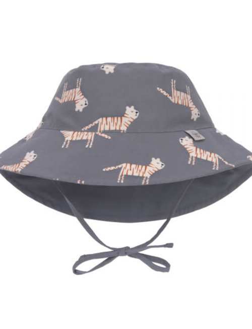 Lässig Lässig Sun Protection Bucket Hat Fish Grey/Tiger