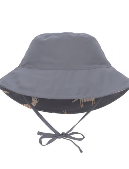 Lässig Lässig Sun Protection Bucket Hat Fish Grey/Tiger