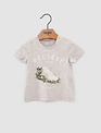 IKKS IKKS T-shirt 'Dark Flower' Blanc