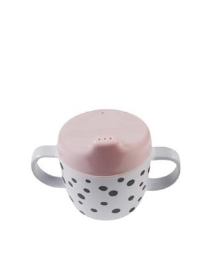 Done by Deer Done by Deer Cup 2-Handle Spout Cup Happy Dots Powder