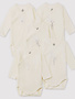 Petit Bateau Petit Bateau Set Van 5 Body's Met Lange Mouwen