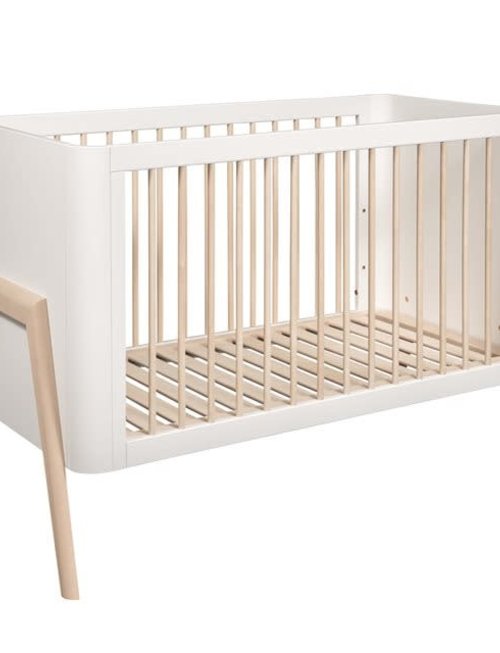 Troll Nursery Bed Torsten White/Natural 60 x 120 cm