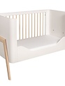 Troll Nursery Bed Torsten White/Natural 60 x 120 cm