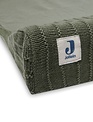 Jollein Jollein Aankleedkussenhoes Pure Knit Leaf Green 50x70 cm